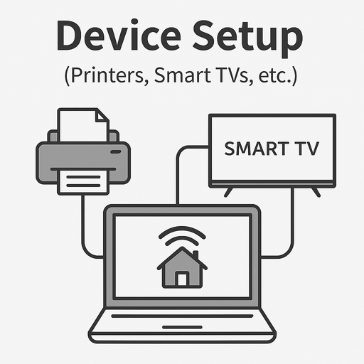 Device Setup (Printers, Smart TVs, etc.)